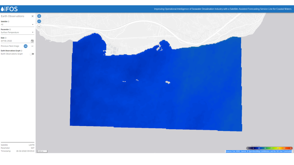 EO - Sea Surface Temperature Image